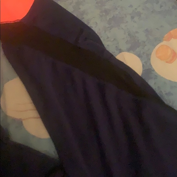 Women’s blue mesh panel leggings nwot - Picture 3 of 5